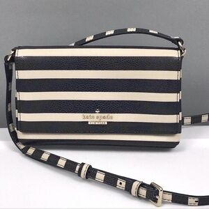 Nwt! Kate Spade Cedar Street Stripe Aster small crossbody shoulder bag